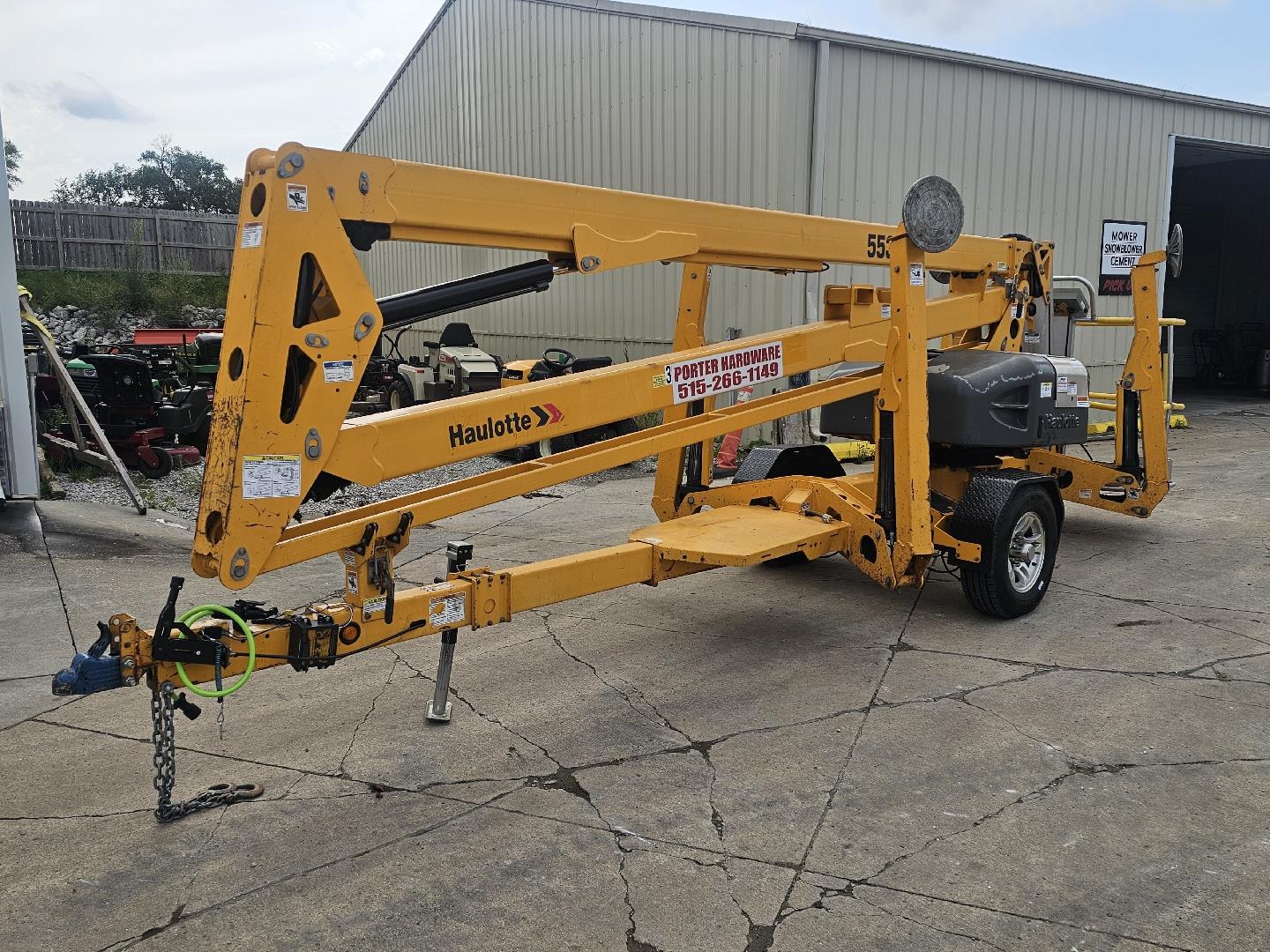 Used Equipment Sales LIFT 55  TOWABLE  5533A  500 in Des Moines IA