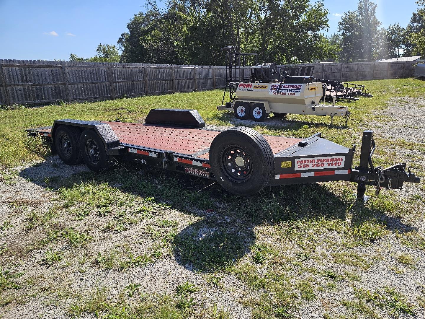Used Equipment Sales TRAILER 16FT TILT 4FT STATIONARY in Des Moines IA