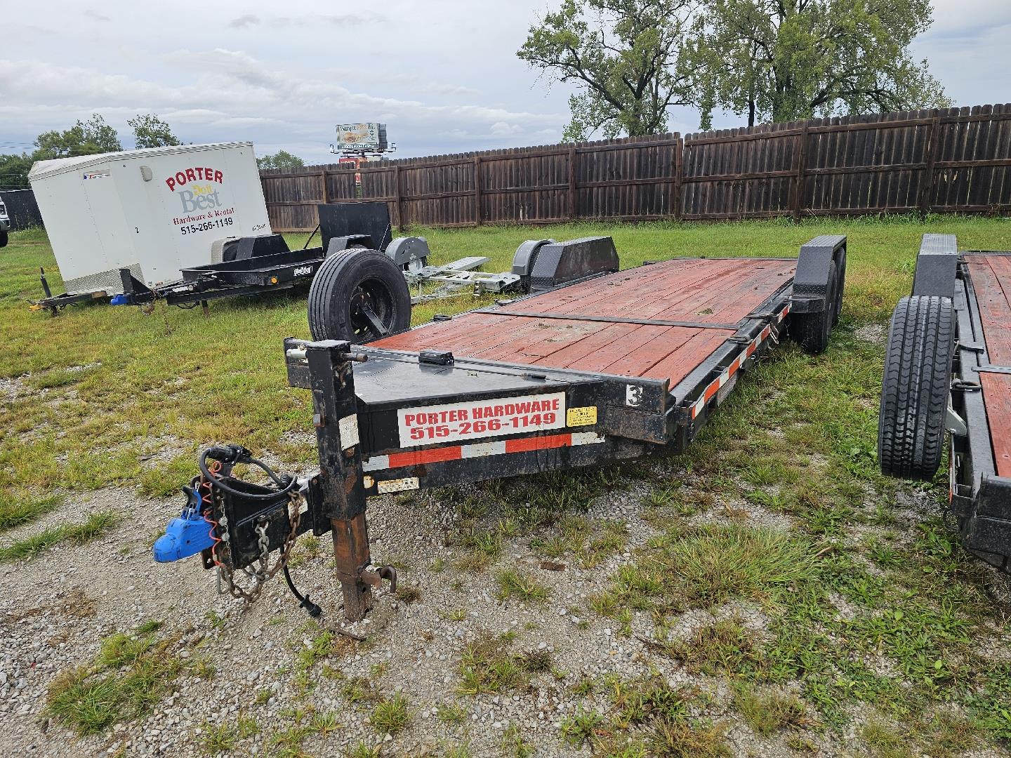 Used Equipment Sales TRAILER 16FT TILT 6FT STATIONARY in Des Moines IA